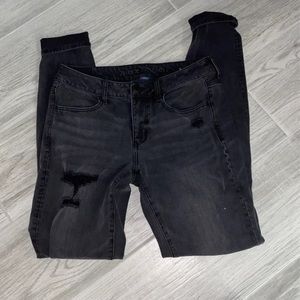 Black American eagle jeans